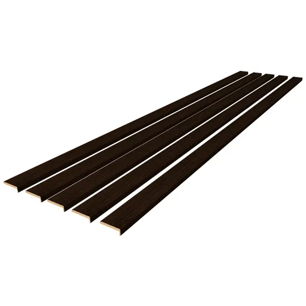 Наличник телескопический Artens Дукато 2150x70x25 мм Hardflex ламинация цвет акация (комплект 5 шт.)