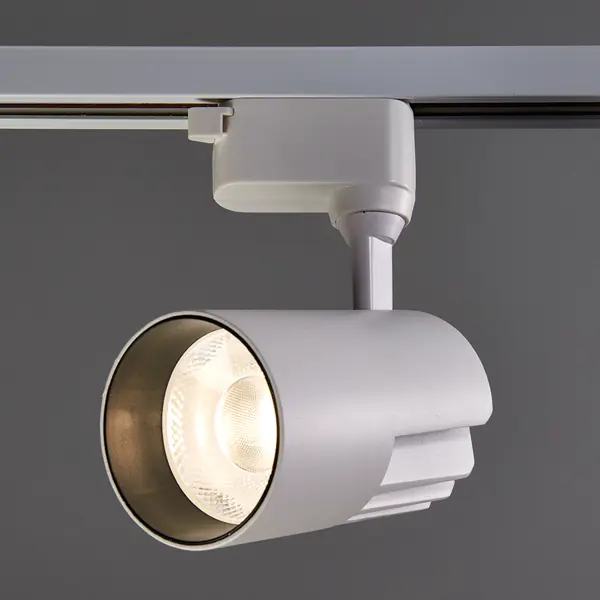 Трековый светильник спот светодиодный Wolta WTL-35W/01W 35 Вт 14 м² цвет белый