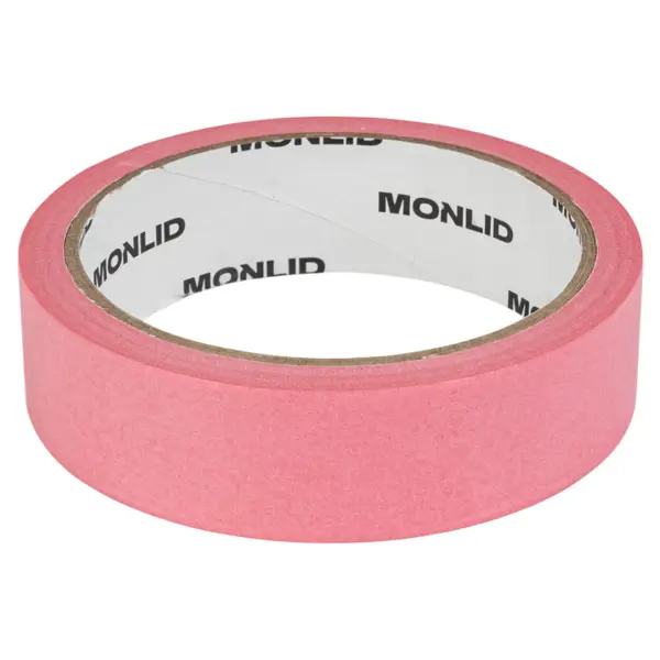 Малярная лента для деликатных поверхностей MONLID 25 мм x 25 м
