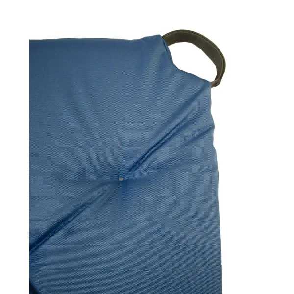 Подушка для стула Linen Way 40/35x40 см цвет серо-синий