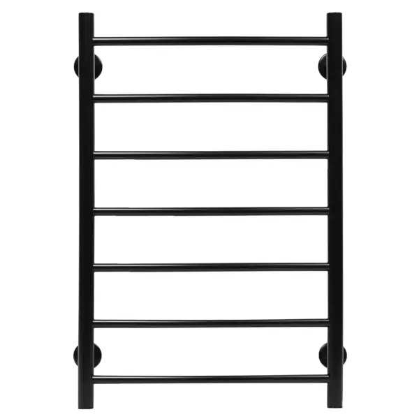 Полотенцесушитель водяной лесенка Royal Thermo Classic 50x80 см нижняя подводка 1" нержавеющая сталь цвет черный