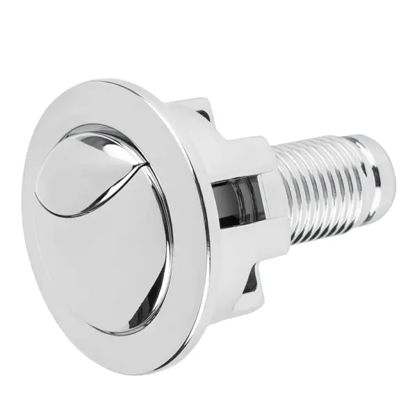 Кнопка смыва для бачка унитаза двойная MONLID хром