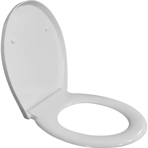 Сиденье для унитаза KONSENSA Мауро овал с микролифтом цвет белый