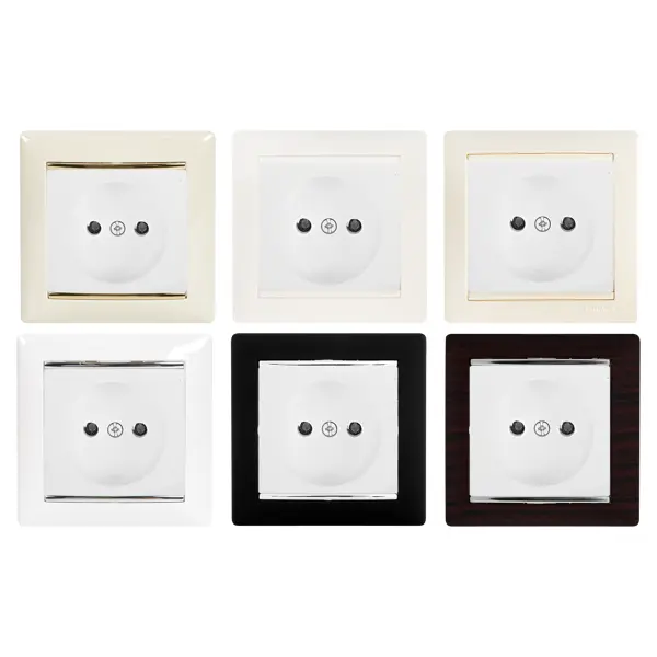 Розетка без заземления - Legrand Valena - без шторок 16А 250В винтовые зажимы - белый