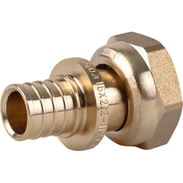Переходник Pro Aqua 1/2"x16 мм ВР латунь AX6001612