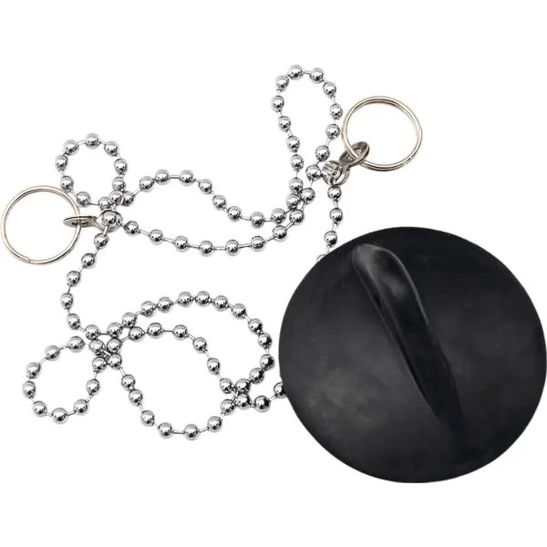 Пробка с цепочкой для ванны ø50 мм