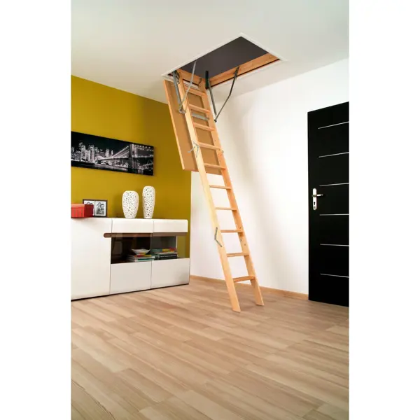 Лестница чердачная складная с секциями OLS-B 120x60x280 см