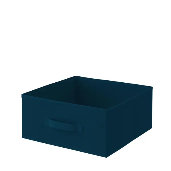 Короб Spaceo KUB 31x31x15 см 14.4 л полипропилен цвет синий