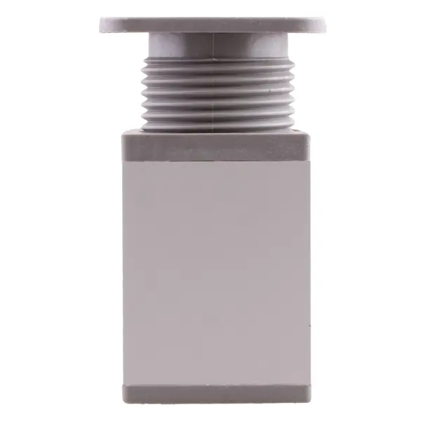 Мебельная ножка квадратная 40 мм высота 60 мм матовый хром