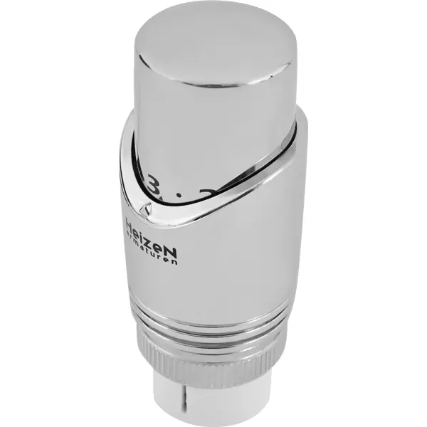 Термостатическая головка жидкостная Heizen TC-9 универсальное подключение серая