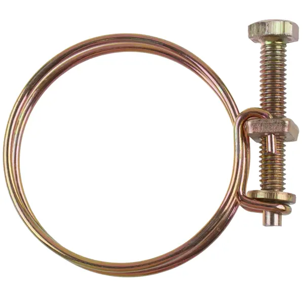 Хомут проволочный оцинкованный 43-48 мм 2 шт