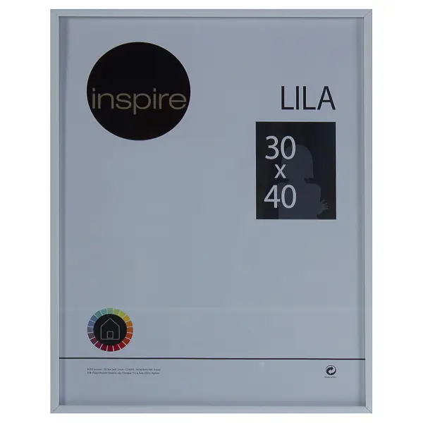 Рамка Inspire Lila 30x40 см цвет белый