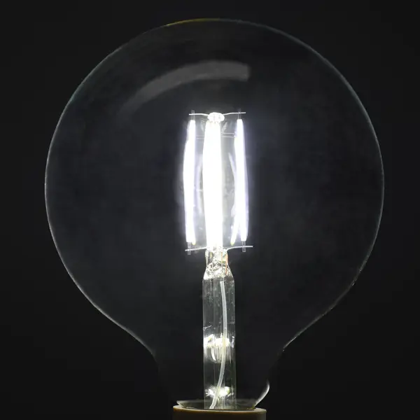 Лампа светодиодная Lexman Clear E27 220 В 9 Вт шар 1055 лм нейтральный белый цвета света