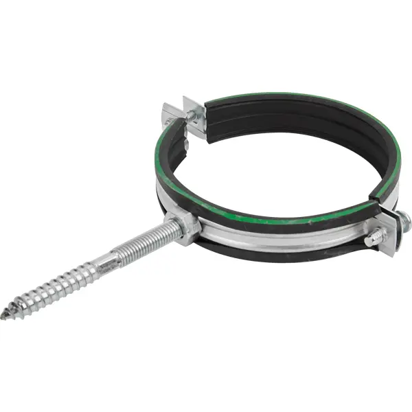 Хомут для труб Mayer 3 1/2" ø99-102 мм со шпилькой 10x100 и дюбелем гайка М10
