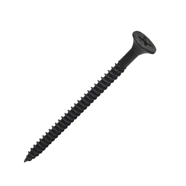 Саморезы по металлу и гипсокартону потайные острые фосфатированные 4.2x65 на вес