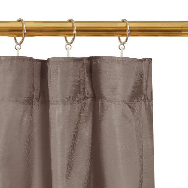 ЛЦ Штора на ленте Tegal 140x260 см цвет серо-коричневый Fos 3