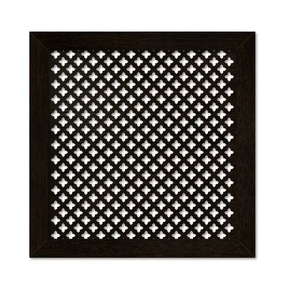 Экран для радиатора Готико 60x60 см МДФ цвет венге