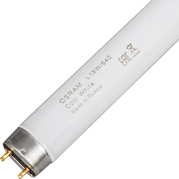 Лампа люминесцентная Osram T8 G13 18 Вт 590 мм нейтральный белый свет
