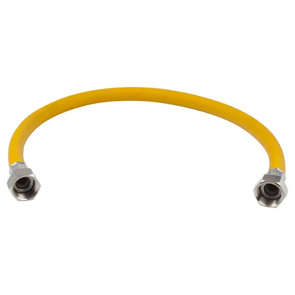 Газовый шланг армированный Tuboflex 1/2" внутренняя резьба 1.5 м