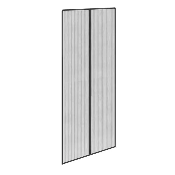 Москитная штора для двери Artens 150x230 см с магнитами черная