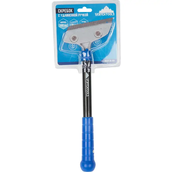 Скребок Vertextools 0029-18-100 удлиненная ручка 100 мм