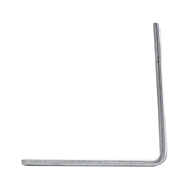 Уголок крепежный равносторонний оцинкованная сталь 40x40x40x1.8