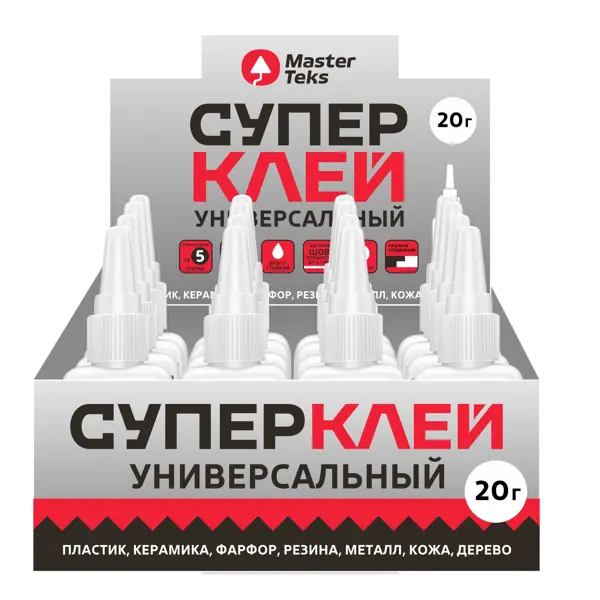 Супер-клей универсальный MasterTeks 20 г