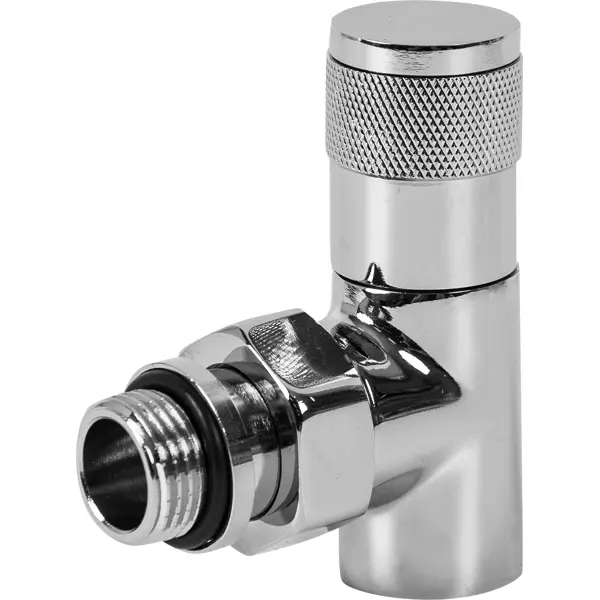 Комплект вентилей для радиатора угловой Royal Thermo Piano 1/2" латунь