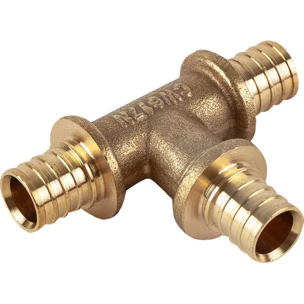 Тройник Pro Aqua 16x16x16 мм латунь AX20016