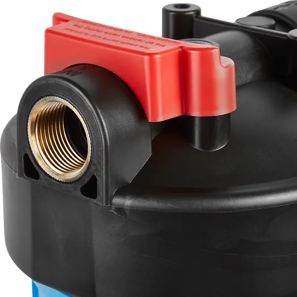 Магистральный фильтр для холодного водоснабжения (ХВС) Unicorn FHBB 20 LM ВВ20 1" пластик