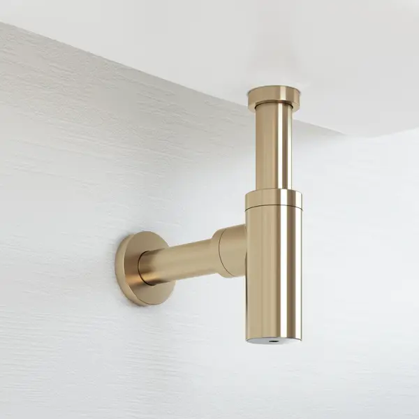 Сифон для раковины MONLID 32 мм бронза