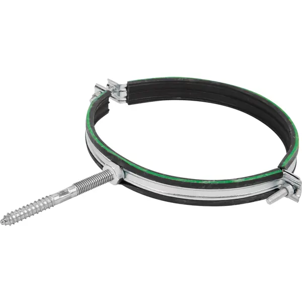 Хомут для труб Mayer 8" ø207-219 мм со шпилькой 10x100 и дюбелем гайка М10