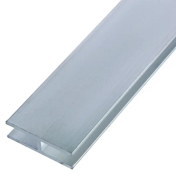 Профиль H-образный алюминий 25x8x25x1.5x2000 мм