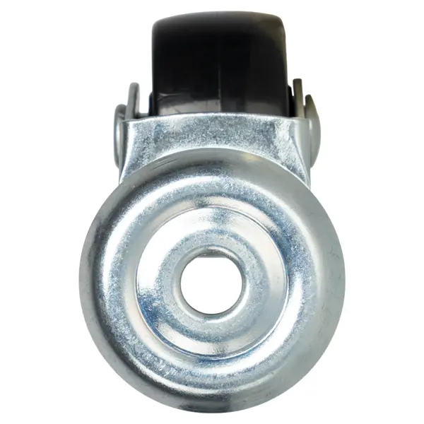 Мебельный ролик поворотный без тормоза 30 мм до 20 кг цвет серый