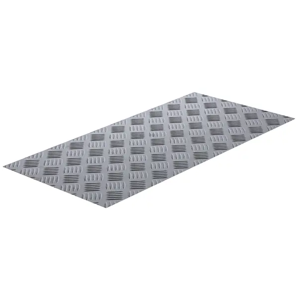 Лист рифленый квинтет АМг2 1.5x300x600 мм, алюминий