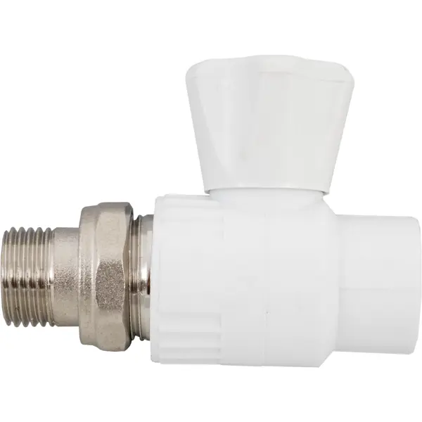 Кран для радиатора прямой Valfex 20x1/2" полипропилен