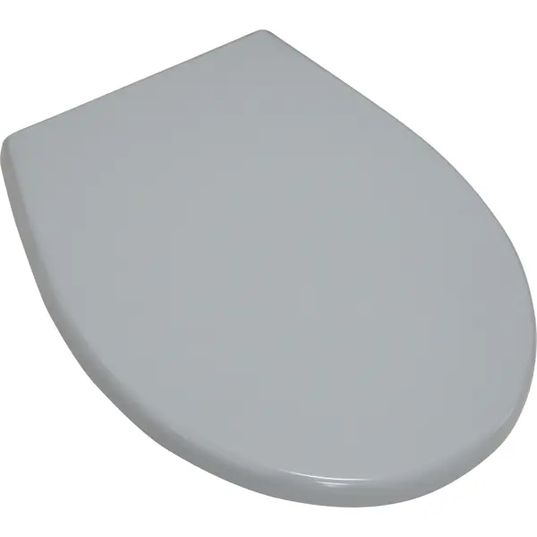 Сиденье для унитаза KONSENSA Силла с микролифтом цвет серый