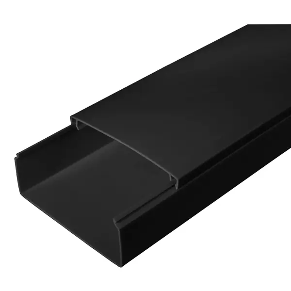 Кабель-канал Mirkl 25x16 мм 2 м цвет черный