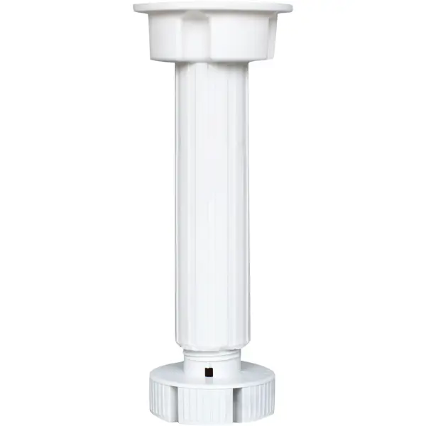 Ножка для мебели круглая Lemax 55 мм высота 150 мм белая 4 шт