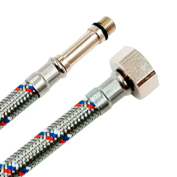 Гибкая подводка для смесителя Ростерм 1/2" М10x37 150 см НР-ВР