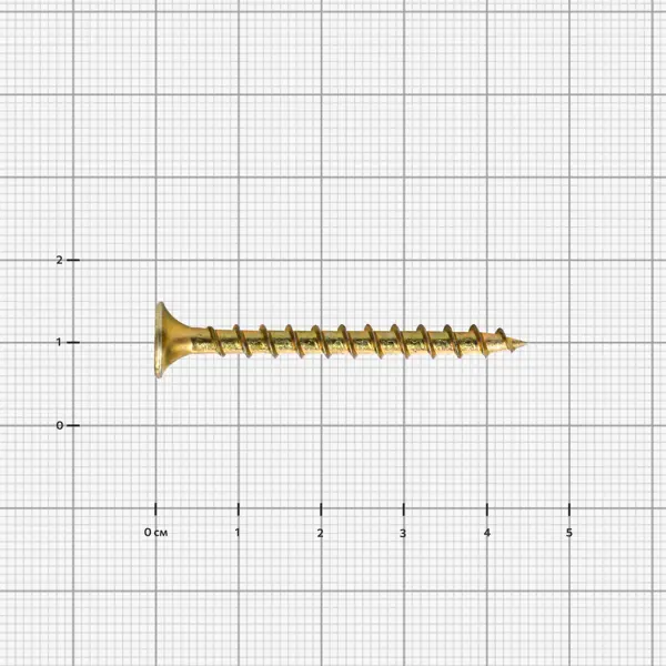 Саморезы по дереву Dilwis острые оцинкованные 3.5x45 мм 1 кг