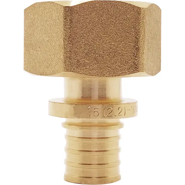 Переходник Ростерм 3/4"x16 мм ВР латунь