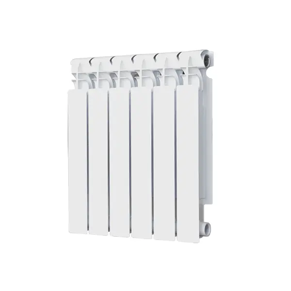 Радиатор секционный Тепломир Bimetal 500/100 6 секций боковое подключение биметалл белый