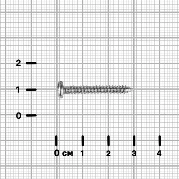 Саморезы универсальные полусферические острые оцинкованные 4x30 мм на вес