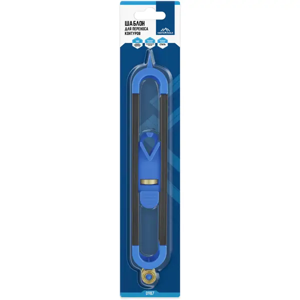 Шаблон контурный Vertextools 0987 240 мм