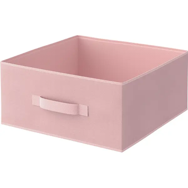 Короб Spaceo KUB Kiss 15x31x31 см 14.4 л полиэстер цвет розовый