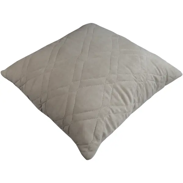 Подушка декоративная Linen Way 43x43 см замша кофейный
