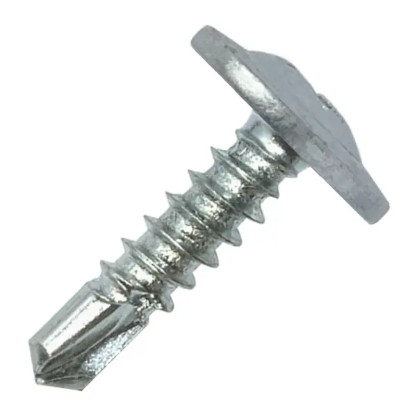 Саморезы по металлу Dilwis с пресс-шайбой со сверлом оцинкованные 4.2x16 мм на вес