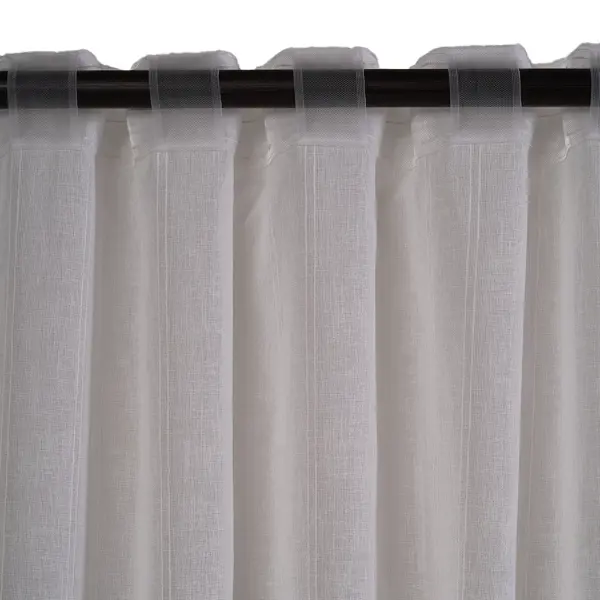 Тюль на ленте KREAFORTA Tamara 300x280 см цвет белый