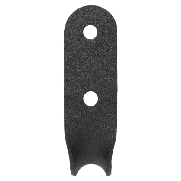 Вешалка настенная №7 1 крючок цвет черный